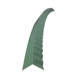 Hoekstuk gebogen, 100x100 mm RAL 6011 Resedagroen