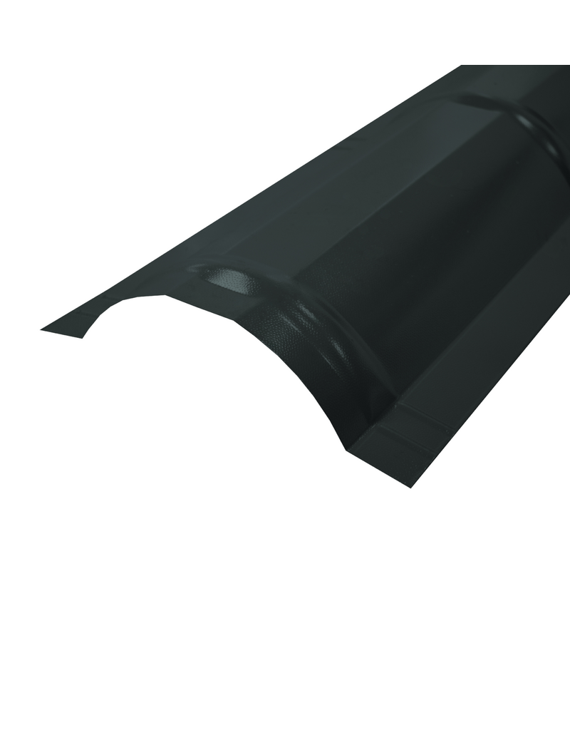 Halfronde Nok 2100 mm, Mat Zwart