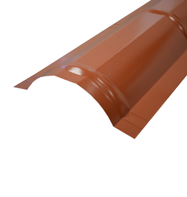 Halfronde Nok 2100 mm, Terracotta