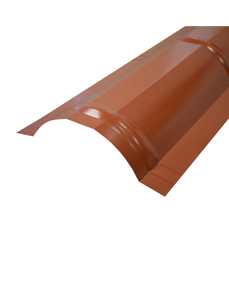 Halfronde Nok 2100 mm, Terracotta