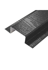 Koppelprofiel Mat Zwart met houtnerf, 3000 mm