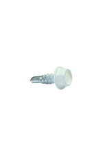 Staaltex Schroef 4,2x13mm, doos van 250 stuks, RAL 9010 Zuiverwit