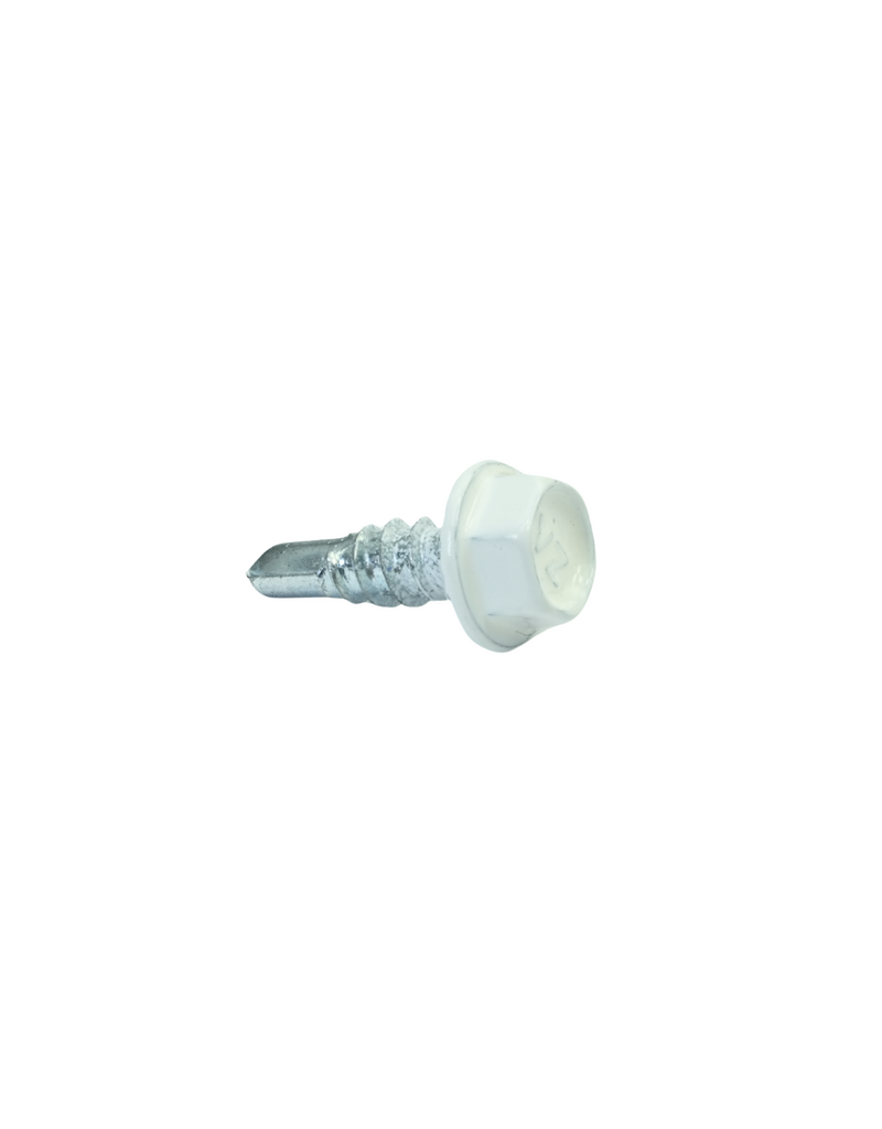 Staaltex Schroef 4,2x13mm, doos van 250 stuks, RAL 9010 Zuiverwit