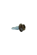 Staaltex Schroef 4,2x13mm, doos van 250 stuks, RAL 8014 Sepiabruin