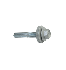 Golfplaatschroef (Staal) 5,5x32mm RAL 9006