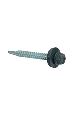 Zelfborende golfplaatschroef 5,5x50 mm RAL7016 Antraciet, 250 Stuks, Op staal