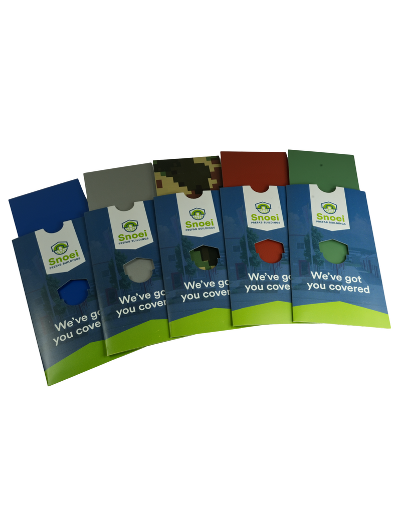 Kleurenstaal Damwandplaat