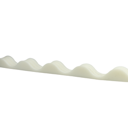 Schuimprofiel 76/18, 1000 mm Wit