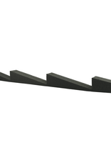 Schuimprofiel Potdekselplaten, 1000mm Zwart