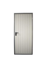 Stalen loopdeur inclusief frame en beslag, RAL9002 Grijswit