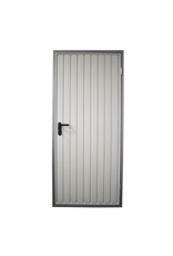 Stalen loopdeur inclusief frame en beslag, RAL7035 Lichtgrijs