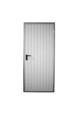 Stalen loopdeur inclusief frame en beslag, RAL9016 Verkeerswit