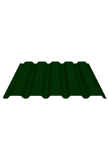 Damwandplaten Wand 35/1035, Donkergroen