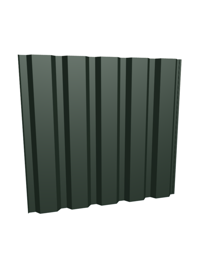 Damwandplaten Wand 35/1035, Donkergroen