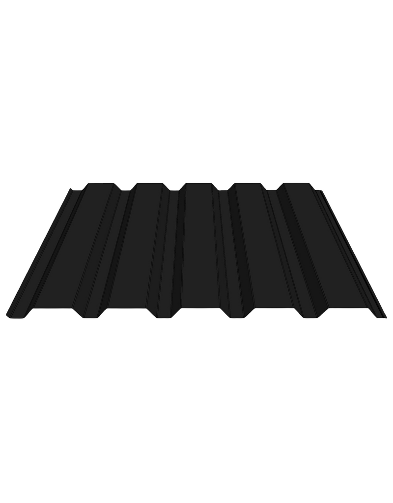 Damwandplaten Wand 35/1035, Gitzwart