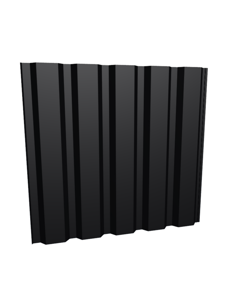 Damwandplaten Wand 35/1035, Gitzwart