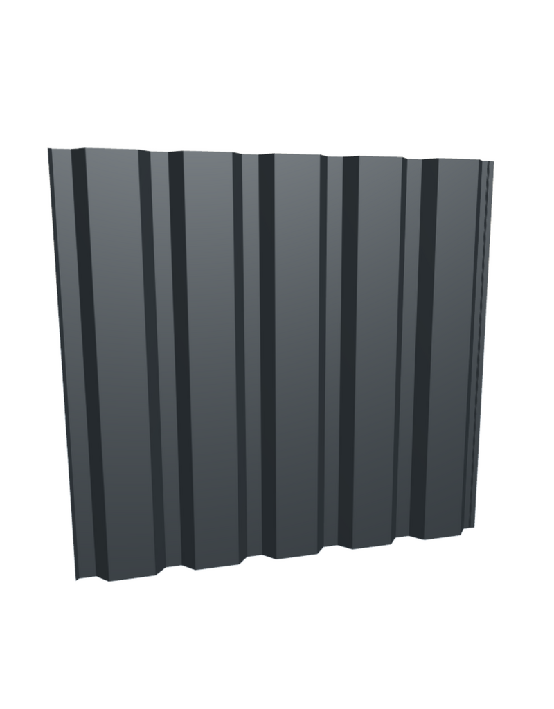 Damwandplaten Wand 35/1035, Antraciet