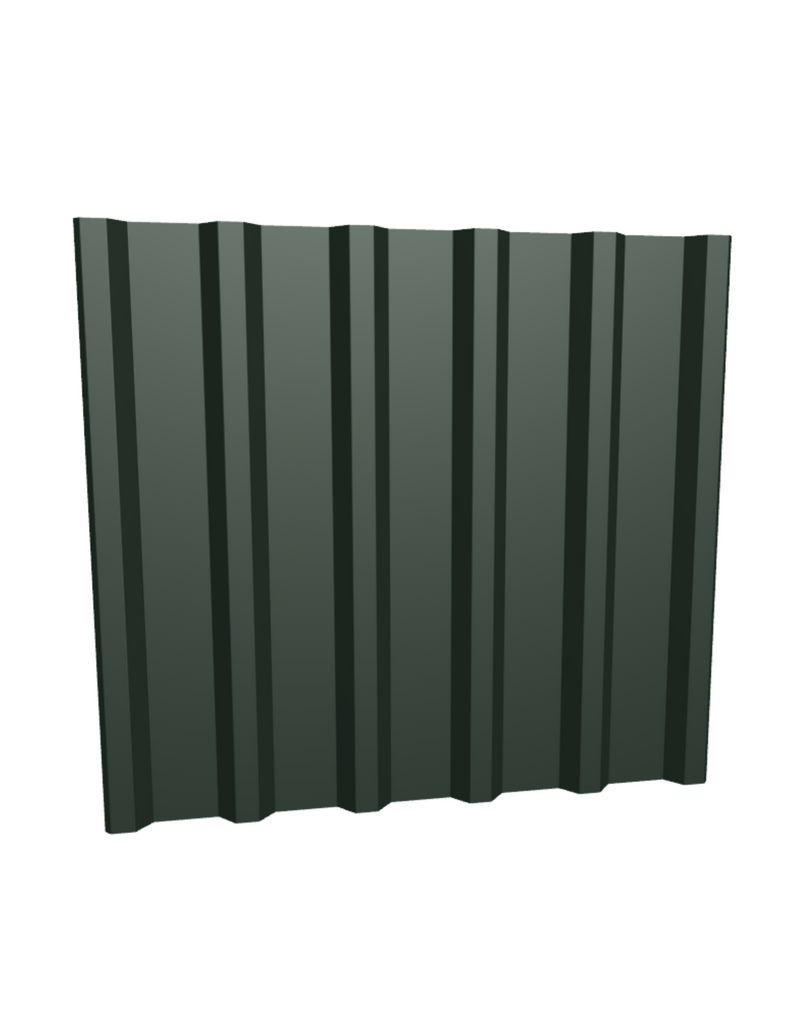 Damwandplaten Dak 35/1035, Donkergroen