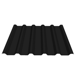 Damwandplaten Dak 35/1035, Gitzwart