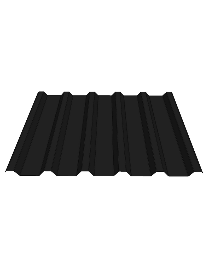 Damwandplaten Dak 35/1035, Gitzwart