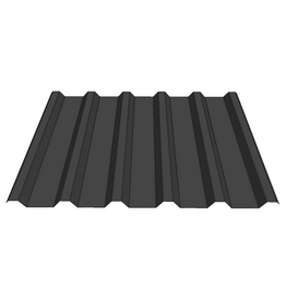 Damwandplaten Dak 35/1035, Antraciet
