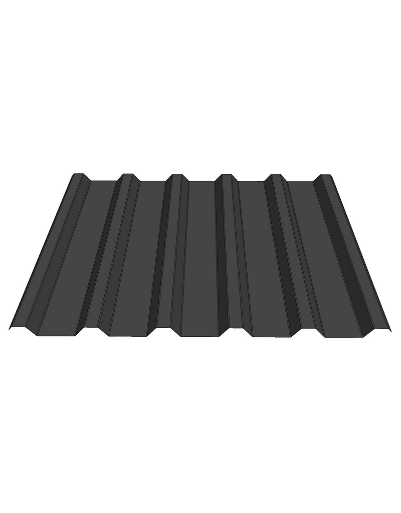 Damwandplaten Dak 35/1035, Antraciet