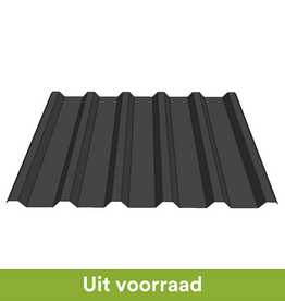 Damwandplaten Dak 35/1035, Antraciet
