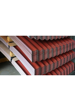 Gebogen Golfplaat 76/18, RAL 7035 Lichtgrijs