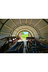 Gebogen Golfplaat 76/18, RAL 9007 Grijs Aluminium