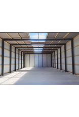 Rechte Golfplaat 76/18, RAL 1015 Licht Ivoor