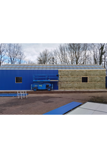 Rechte Golfplaat 76/18, RAL 5010 Gentiaanblauw