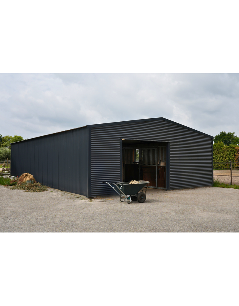 Rechte Golfplaat 76/18, RAL 6009 Dennengroen