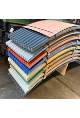 Gebogen Golfplaat 76/18, RAL 7035 Lichtgrijs