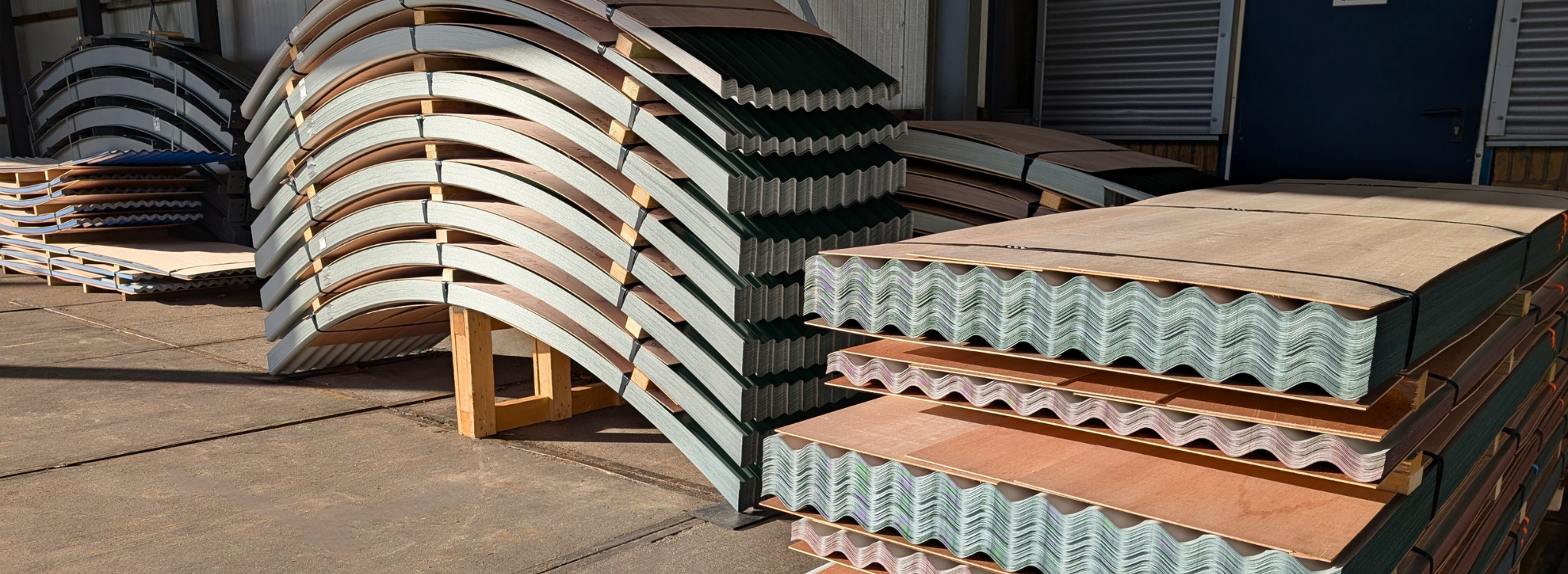 Golfplaten Recht & Gebogen