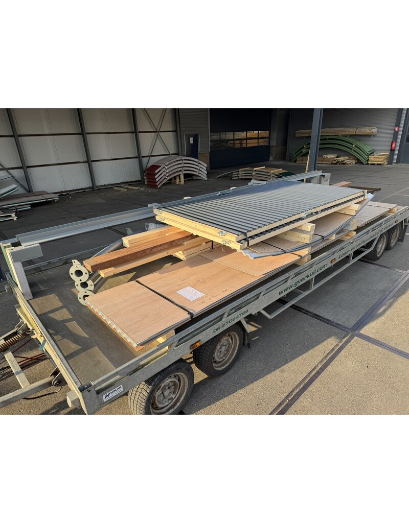 Stalen Containeroverkapping C7.5 (20ft)