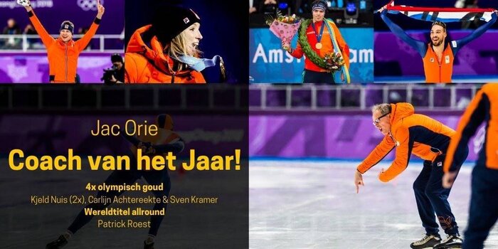 Jac Orie voor 3e keer gekozen tot Sportcoach van het Jaar!