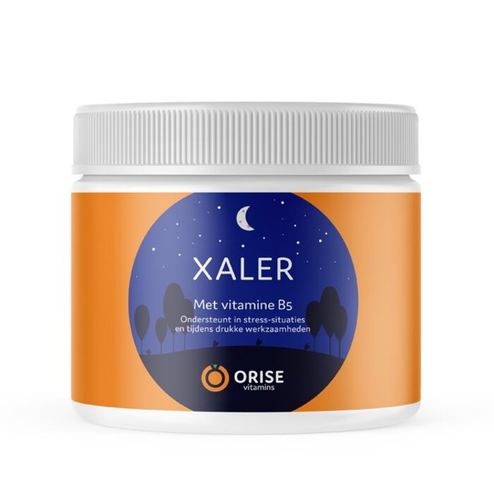 XALER is het derde product van Orise Vitamins