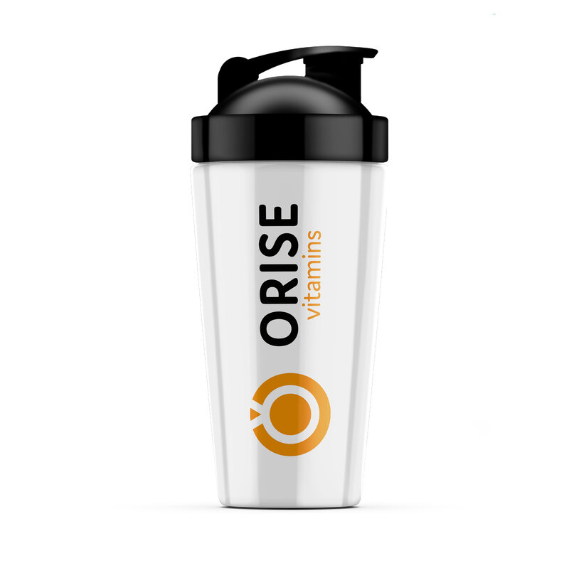 Orise Vitamins Shaker voor het mixen van protëinedranken - 600ml