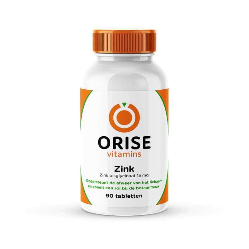 Orise Vitamins Zink (bisglycinaat) 15mg