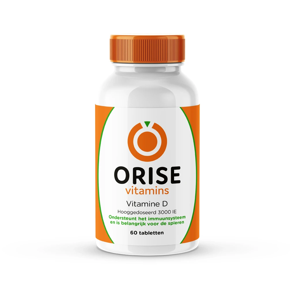 Orise Vitamins Vitamine D3 – voor weerstand, botten & mentale veerkracht