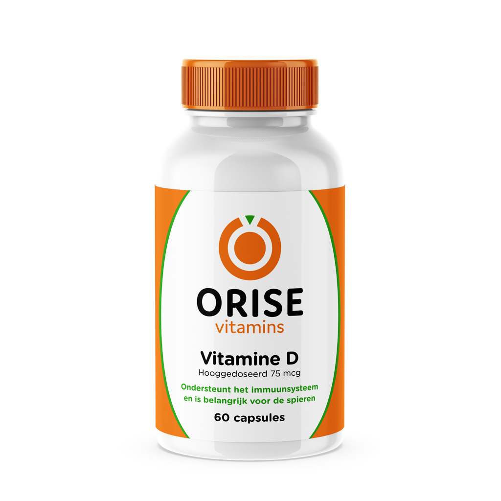 Orise Vitamins Vitamine D3 – voor weerstand, botten & mentale veerkracht