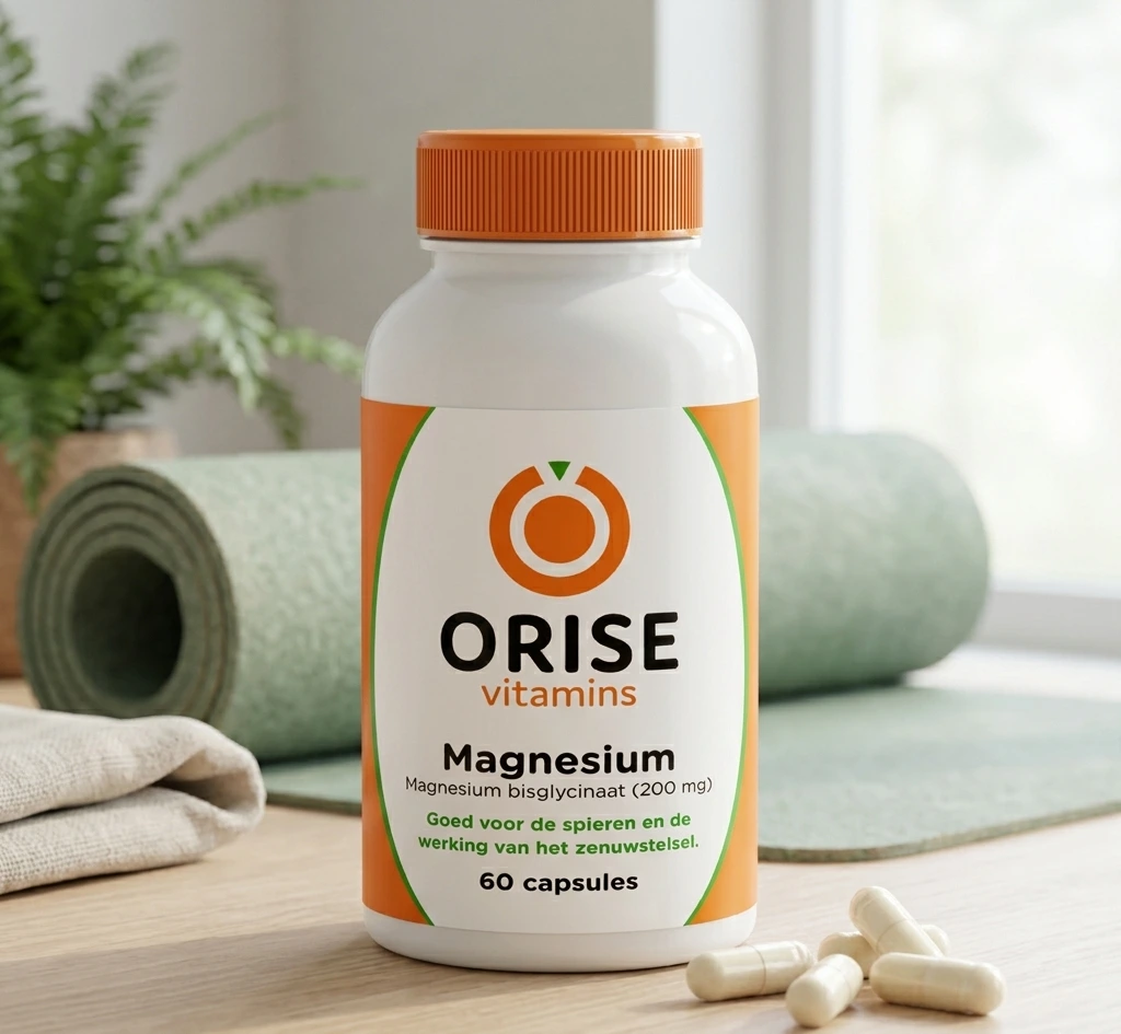 Orise Vitamins Magnesium bisglycinaat | Zuiver magnesium supplement voor sporters, NZVT-keurmerk
