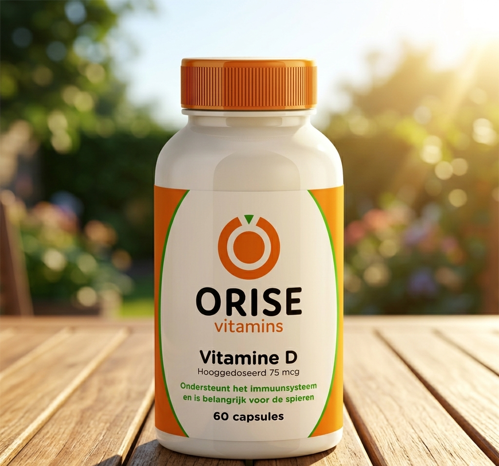 Orise Vitamins Vitamine D3 – voor weerstand, botten & mentale veerkracht
