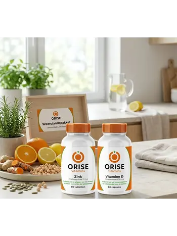 Orise Vitamins Orise Vitamins Weerstandspakket (Vitamine D & zink)