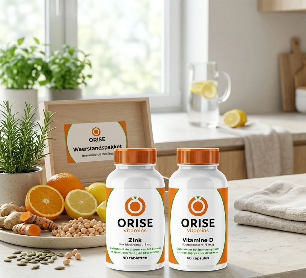 Orise Vitamins Weerstandspakket (Vitamine D & zink)