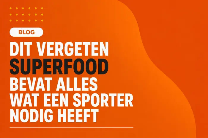 Dit vergeten superfood bevat alles wat een sporter nodig heeft