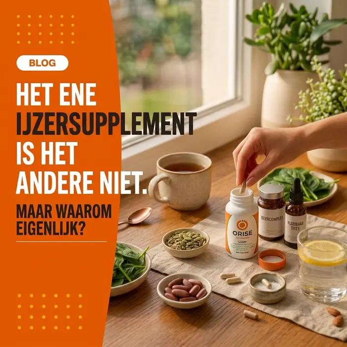 Het ene ijzersupplement is het andere niet.  Maar waarom eigenlijk?