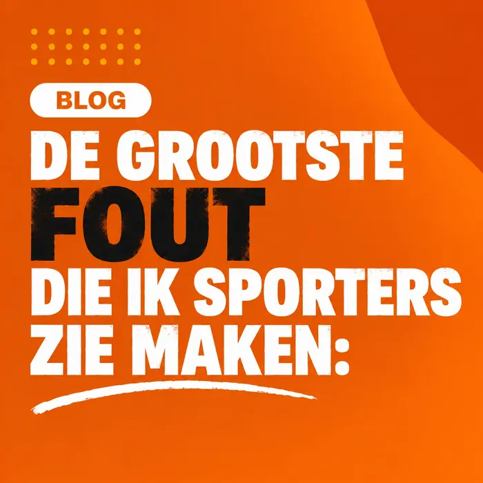 De grootste fout die ik sporters zie maken: te veel tegelijk willen verbeteren