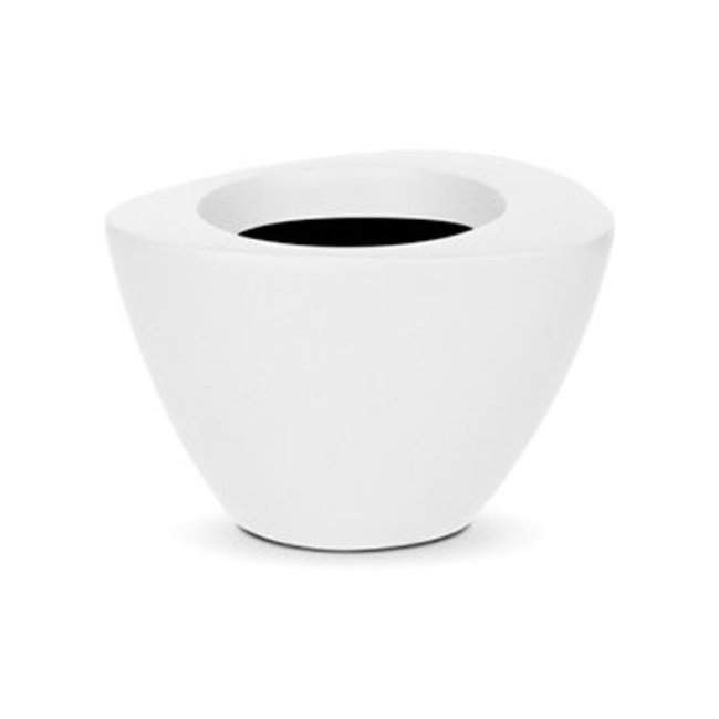 Planter oval white