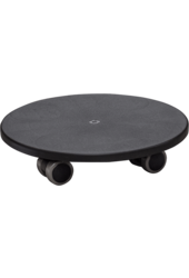 Plateau à roulettes rond 27